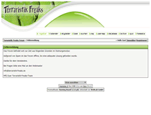 Tablet Screenshot of forum.terraristik-freaks.de